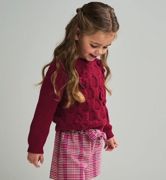 Maglione da bambina Sarabanda 0F333