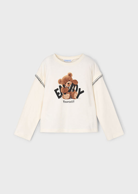 Maglietta orso bambina Mayoral 4012