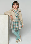 Vestito quadri bambina Mayoral 4914