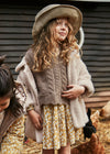 Gilet tricot con fiocco bambina Mayoral 4314