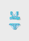 Bikini stampa volant bambina Mayoral 3714