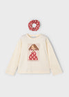 Maglietta con elastico bambina Mayoral 4006