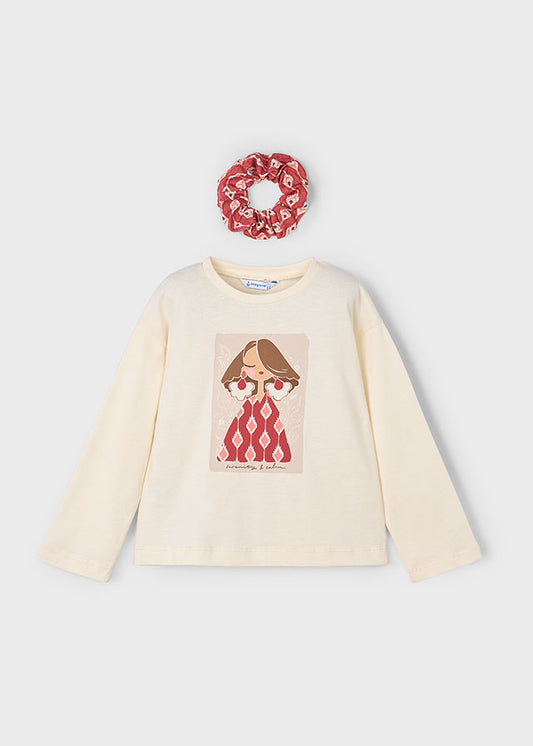 Maglietta con elastico bambina Mayoral 4006