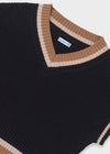Gilet contrasti ragazza Mayoral 7321