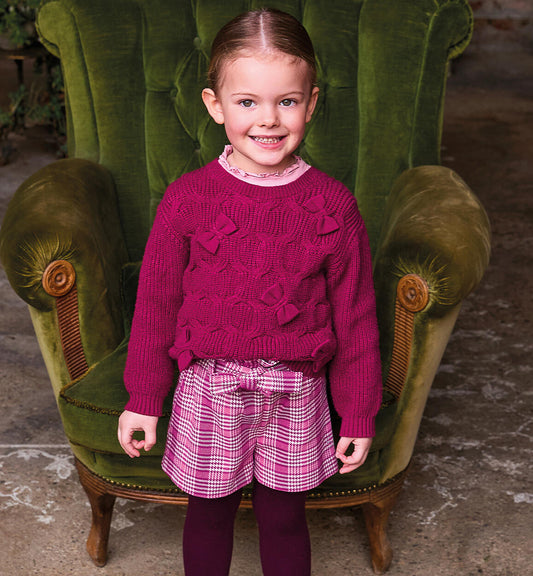 Pantalone corto per bambina Sarabanda 0F360