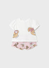 Completo short per neonata Mayoral Newborn 1256