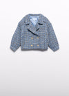 Giacca tweed doppio petto bambina Abel&Lula 5841