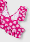 Bikini stampa volant bambina Mayoral 3714