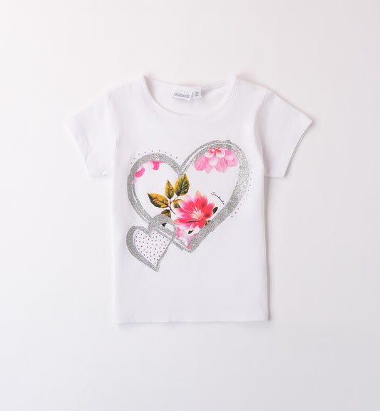 T-shirt per bambina Sarabanda 0B210