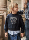 Felpa combined bambina Mayoral 4435