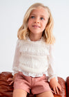 Blusa chiffon nido d'ape bambina
Abel&Lula 5614