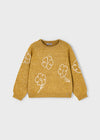 Maglione con fiori bambina Mayoral 4308