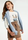 Pantaloncino velluto ragazza Mayoral 7214