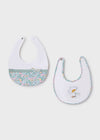 Set 2 bavaglini per neonati Mayoral Newborn 9875