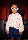 Gonna denim con pieghe bambina Mayoral 4901