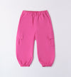 Pantalone in tessuto navetta per bambina Sarabanda 0B216